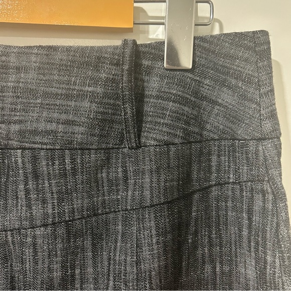 Larry Levine Stretch Grey Pencil Skirt Size 8 | Button Front | Workwear - Picture 7 of 8
